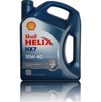Motorový olej Motorový olej 10W-40 HELIX PLUS / HX7 5L SHELL (10W40 5)