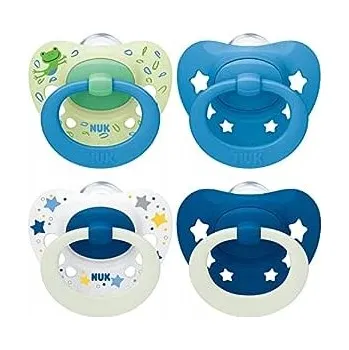 dudlíky Dudlík NUK ortodontické silikonové 6 m +