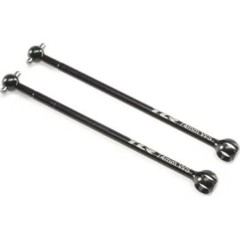 RC náhradní díl Team Losi Racing TLR hřídel CVA 74mm (2): 22X