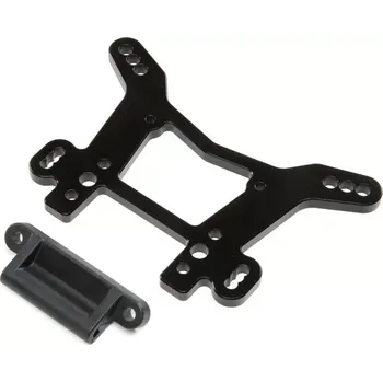 RC náhradní díl Losi věž tlumičů zadní, černá, hliník: DBXL-E 2.0