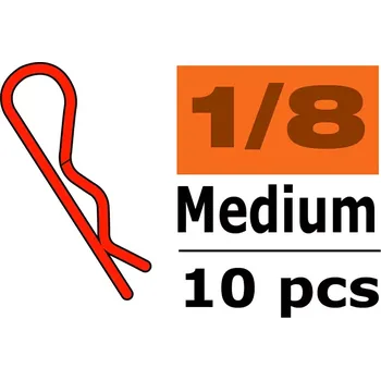 RC náhradní díl Revtec Sponka karosérie střední 45° modrá (10) - expresní doprava