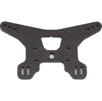 RC náhradní díl Associated B64 zadní uhlíkové držáky/parohy tlumičů, dlouhé