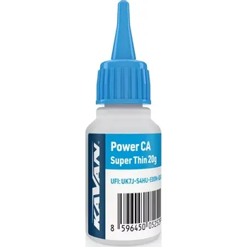 Průmyslové lepidlo KAVAN Power CA 20g super řídké vteřinové lepidlo (EN)