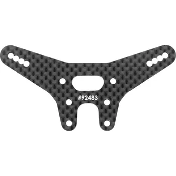 RC náhradní díl Associated B7 Factory Team karbonový zadní shock tower, -2mm