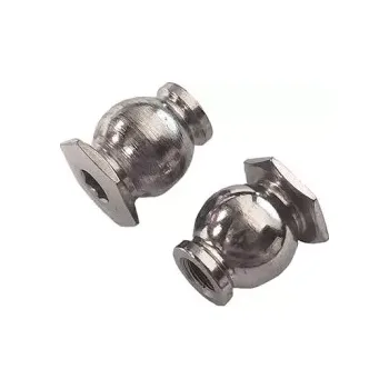 RC náhradní díl SWORKz ocelová kulička s límcem zadních vchních ramen, 2 ks.