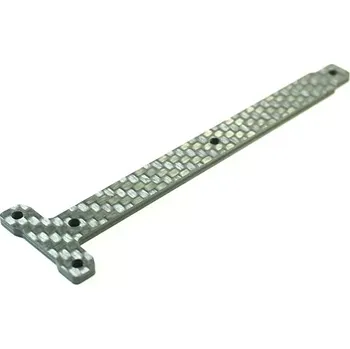 RC náhradní díl SWORKz uhlíková zadní vzpěra šasi, 1 ks.