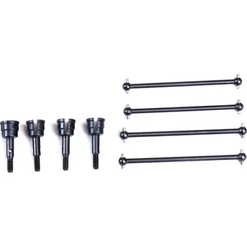 RC náhradní díl GM RACING Pohonný pohonné + osy, ocelové