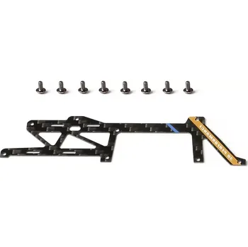 RC náhradní díl OMP M1 Sada bočnic - levá bílá