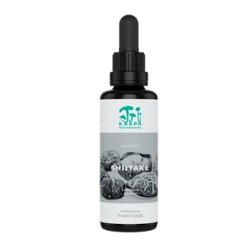 Přírodní produkt KÄÄPÄ Mushrooms (Finsko) KÄÄPÄ Mushrooms Shiitake BIO tinktura 50 ml