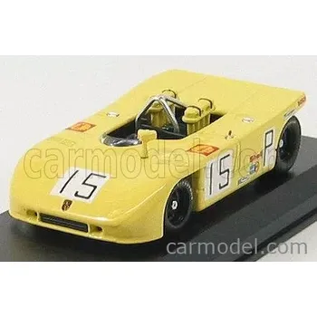 autíčko Best-model Porsche 908/3 N 15 Nurburgring 1970 Herrmann - Attwood 1:43 Žlutá