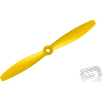 RC náhradní díl Kavan Nylon vrtule žlutá 7x4 (18x10 cm), 1 ks.