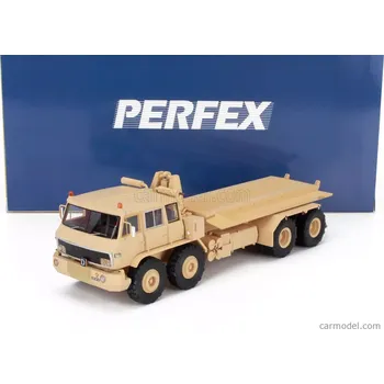 autíčko Perfex Willeme T40a Tractor Truck 8x8 Tidelium Trasporto Carri Tank Transports (porte-char Creusot-loire Industrie) 4-assi 1983 1:43 Vojenský Písek