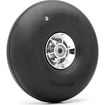 RC model Kavan Super lehké SCALE kolečko BALLON 125mm a kul. ložisky, 1 ks.