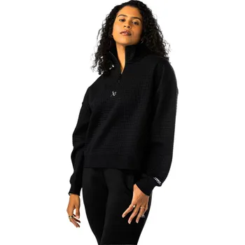 Dámská mikina Dámská mikina Bauer Quilted 1/4 Zip Women Black S