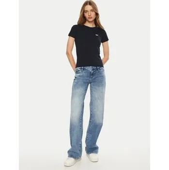 Pánské tričko Guess Jeans T-Shirt W5RI52 J1314 Tmavomodrá Slim Fit M