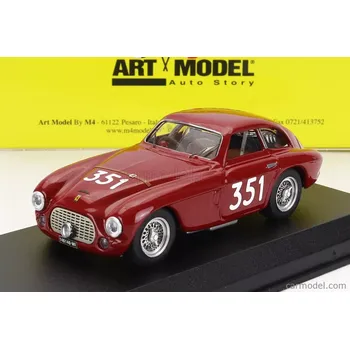 autíčko Art-model Ferrari 166mm Berlinetta Touring Sn020i N 351 1:43, červená