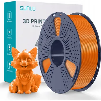 Filament Filament PETG Sunlu 1,75 mm 1 kg oranžový