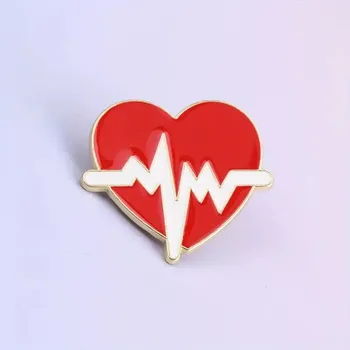 Brož Ozdobná brož „Nurse“ – smaltovaný pin s jehlou