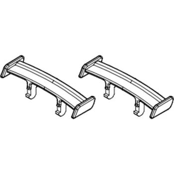 RC náhradní díl Turbo Racing Zadní křídlo karoserie C75 vysoké 2ks