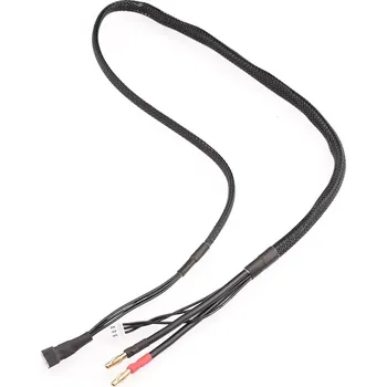 RC náhradní díl RUDDOG Vysílač/přijímač nabíjecí kabel G4/XH - dlouhý 800mm - (4mm, 3-pin XH)