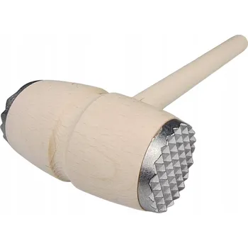 Palička na maso Palička na maso dřevěná s kovovými hroty, buková palička do kuchyně