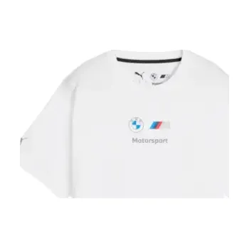 Pánské tričko BMW M Motorsport ESS+ tričko, bílé Velikost: L 80 14 5B6CB98