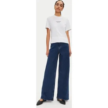 Calvin Klein Jeansy K20K207598 Modrá Wide Leg 34_30