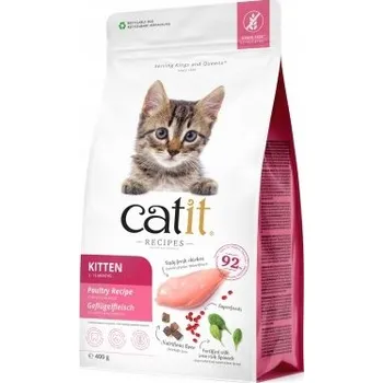 Krmivo pro kočku Recipes Kitten, suché krmivo pro koťata, drůbeží, 400g