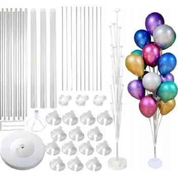 Balónek Stojan na balónky, konstrukce na balónky 160 cm, velký, pro dekorace na narozeniny