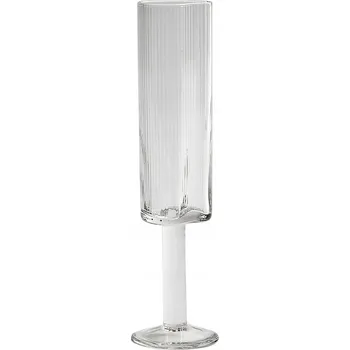 Sklenice Muubs RIPE Sklenice na šampaňské s vroubkovaným sklem 145 ml