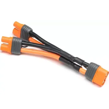 RC náhradní díl Spektrum paralelní Y-kabel IC3 přístroj / 2xIC3 baterie 7.5cm 12AWG