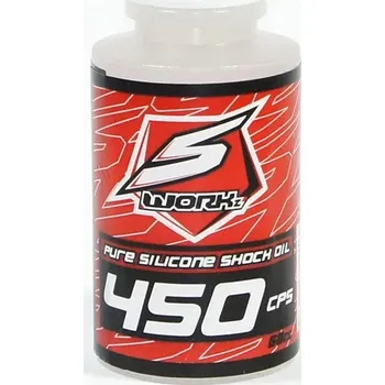 RC náhradní díl SWORKz silikonový olej tlumičů 450Cps, 60ml, 1 ks.
