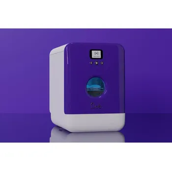 Myčka nádobí SAS DAAN TECHNOLOGIES Stolní myčka Bob, přední dvířka, fialová