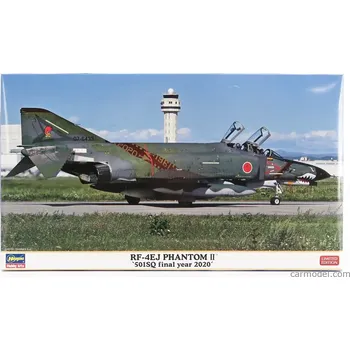 Plastikový model Hasegawa Mcdonnel douglas Rf-4ej Phantom Airplane Military 1961 - 501sq Final Year 2020 1:72 /