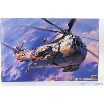 Plastikový model Hasegawa Sikorsky Sh-3h Seaking Helicopter Military 1963 1:48 /