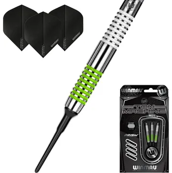 Winmau Šipky Soft Ton Machine Green 80% 18g