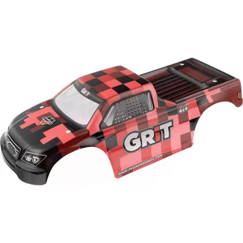RC náhradní díl Karoserie lakovaná Himoto Truck 1:10 (červené kostky)