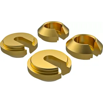 RC náhradní díl Traxxas miska tlumiče mosazná (4)