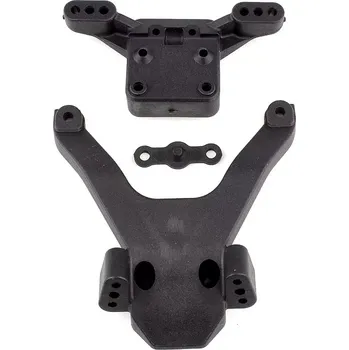 RC náhradní díl Associated RC10B6.3 přední plastová část včetně držáku parohů tlumičů