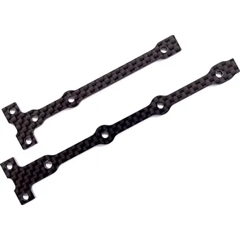 RC náhradní díl Associated RC10B74.1 FT Flex šasi vzpěra, 2.0mm, uhlíková