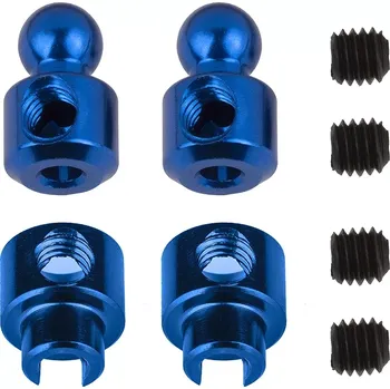 RC model Associated B7 hliníkové části stabilizátoru, 2+2+4 ks.