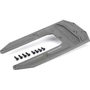 RC náhradní díl Traxxas kryt šasi šedý (pro Sledge)