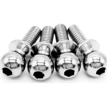 RC náhradní díl SWORKz kulička s závitem 5,5x10mm, 4 ks.