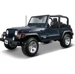 Maisto Jeep Wrangler Rubicon 1:18 modrá metalíza