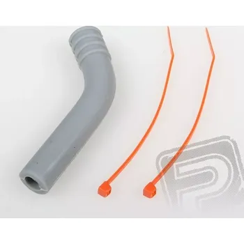 RC náhradní díl Q-model 129 sběrač výfuku 8 mm