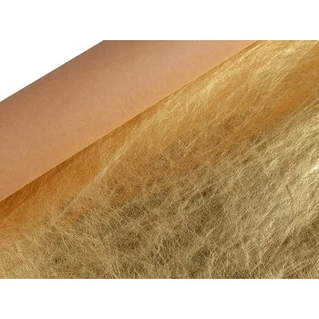 Pratelný papír k šití metalický, barva 1 (K73) zlatá