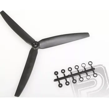 RC náhradní díl Vrtule GWS EP 10x6 černá 3-listá
