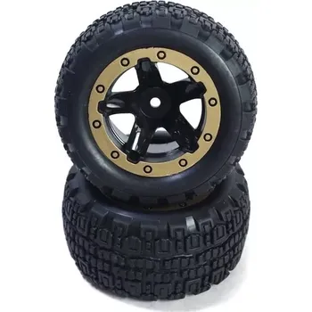 RC náhradní díl BlackZon Nalepené gumy 1/16 ST Zlaté 2pcs