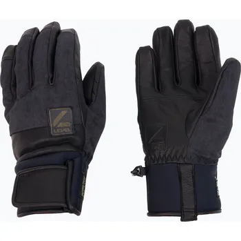 Rukavice Pánské snowboardové rukavice Level Rover černé 2220