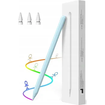 Długopis MoKo Stylus Do iPada Bezdrátové Nabíjení Modrý